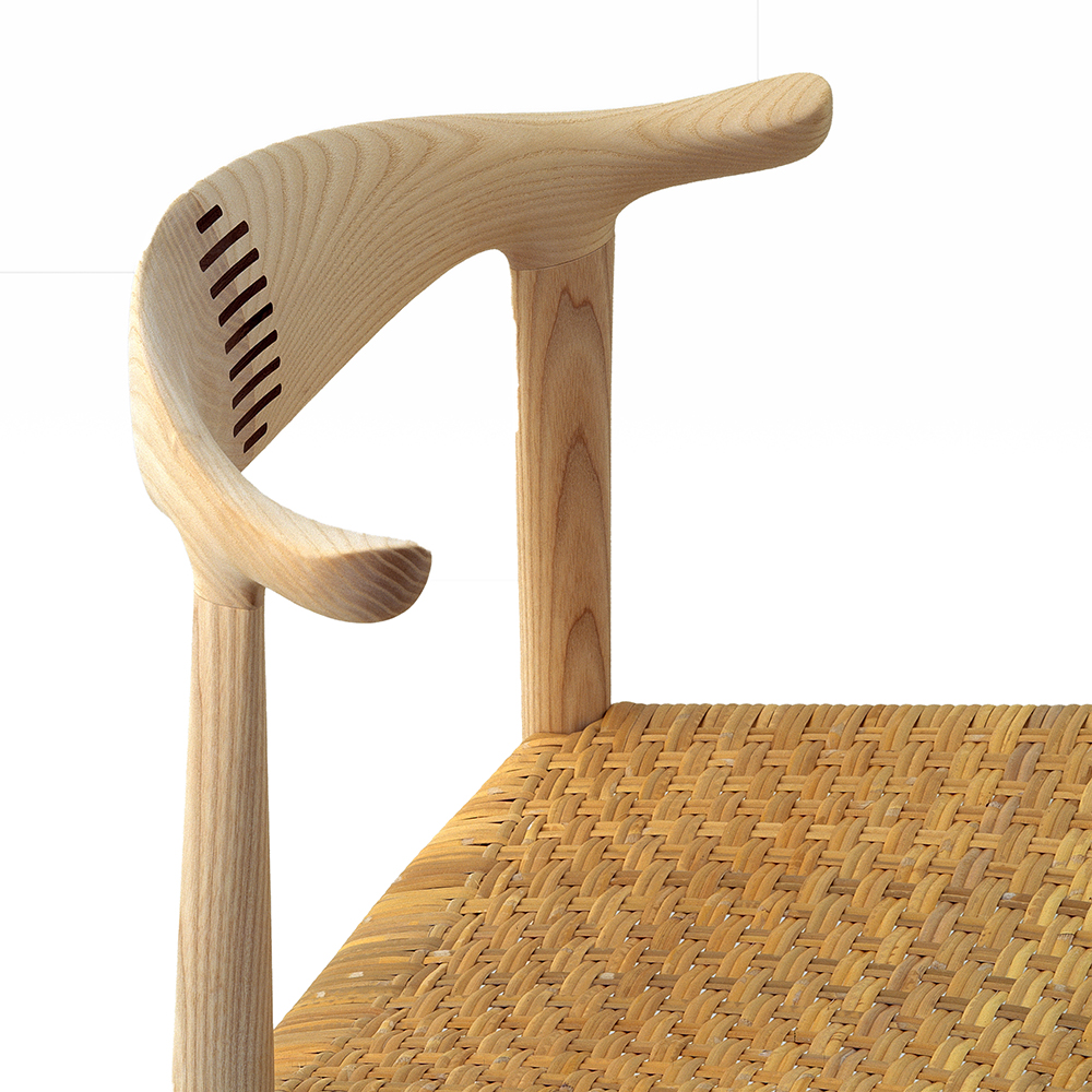 pp505 Cow Horn Chair