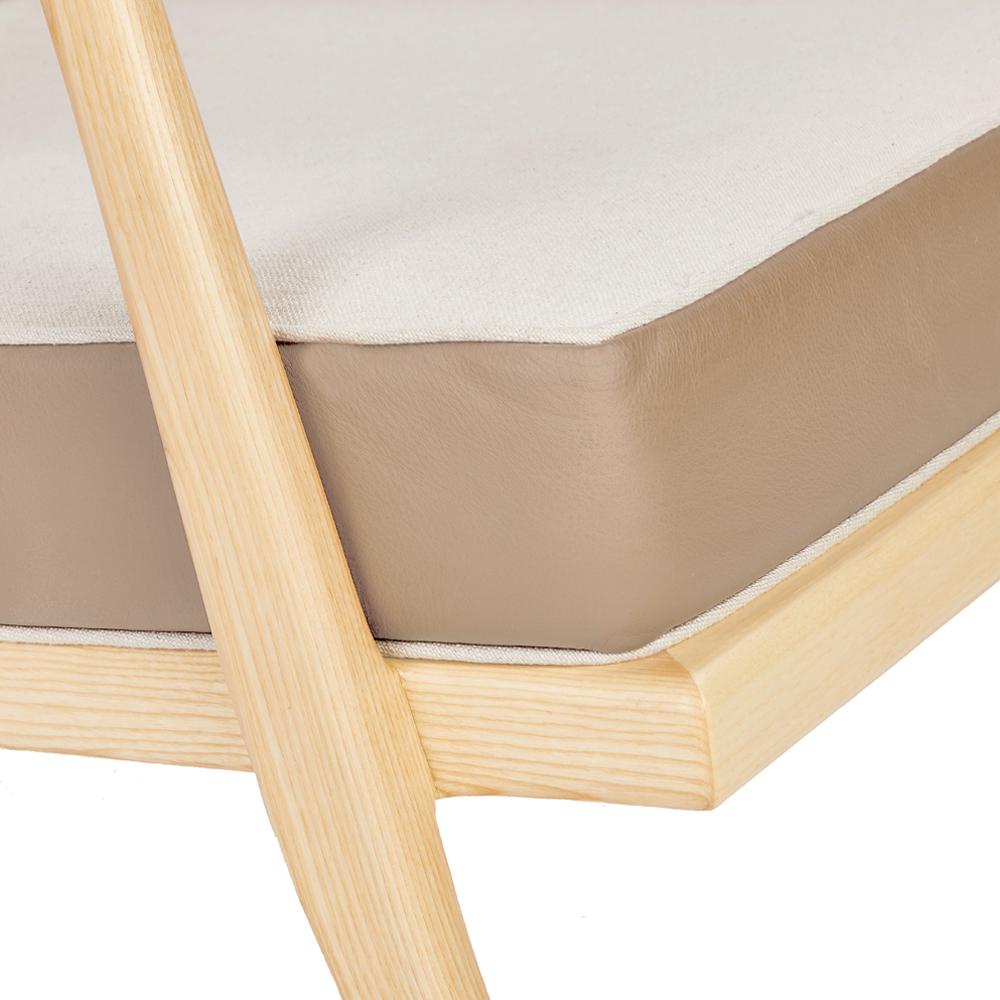 Rail Back Armchair