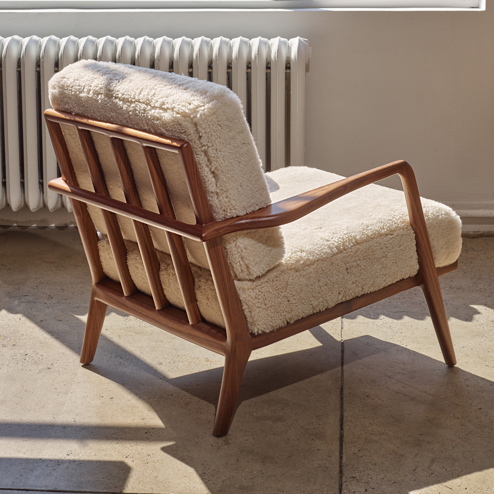 Rail Back Armchair