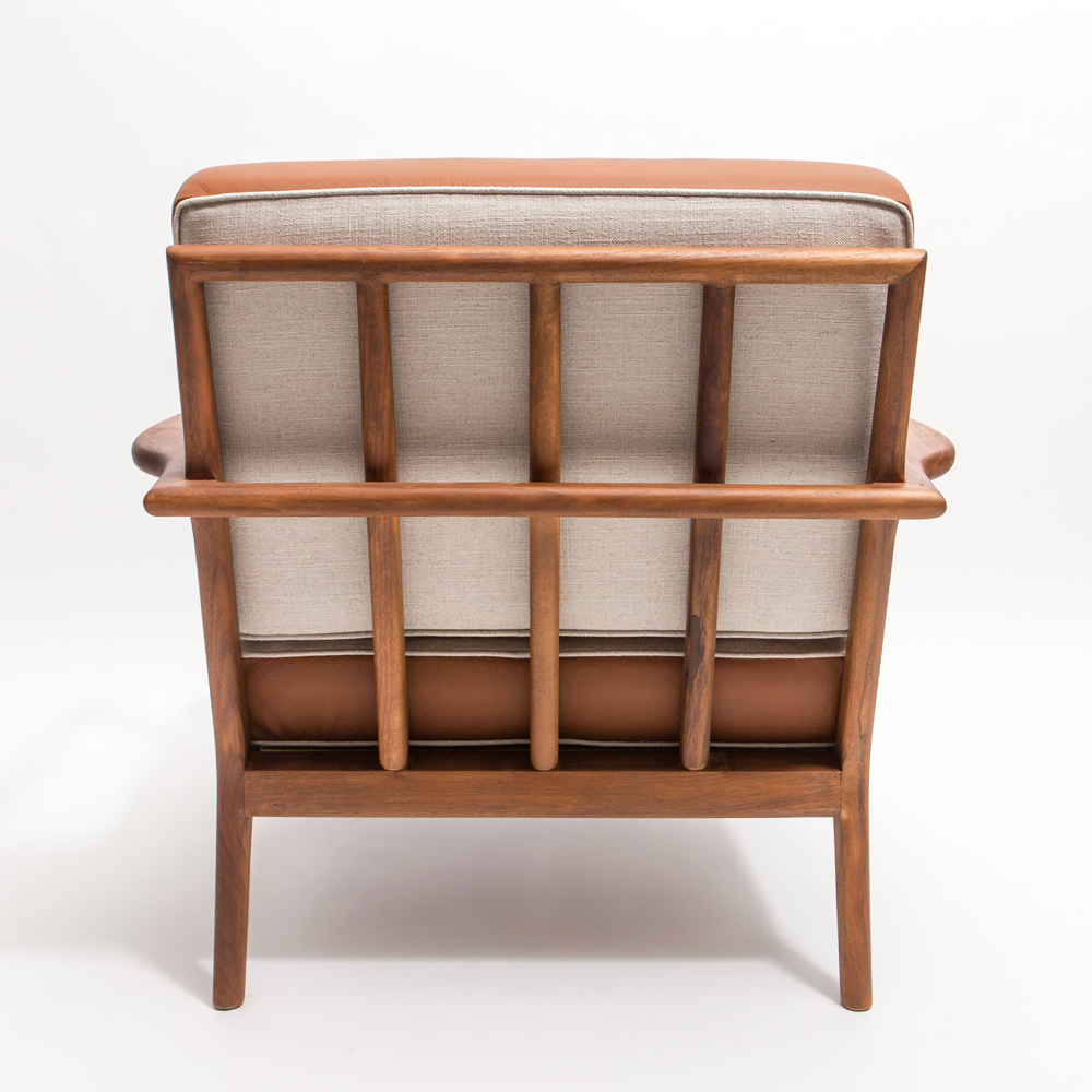 Rail Back Armchair