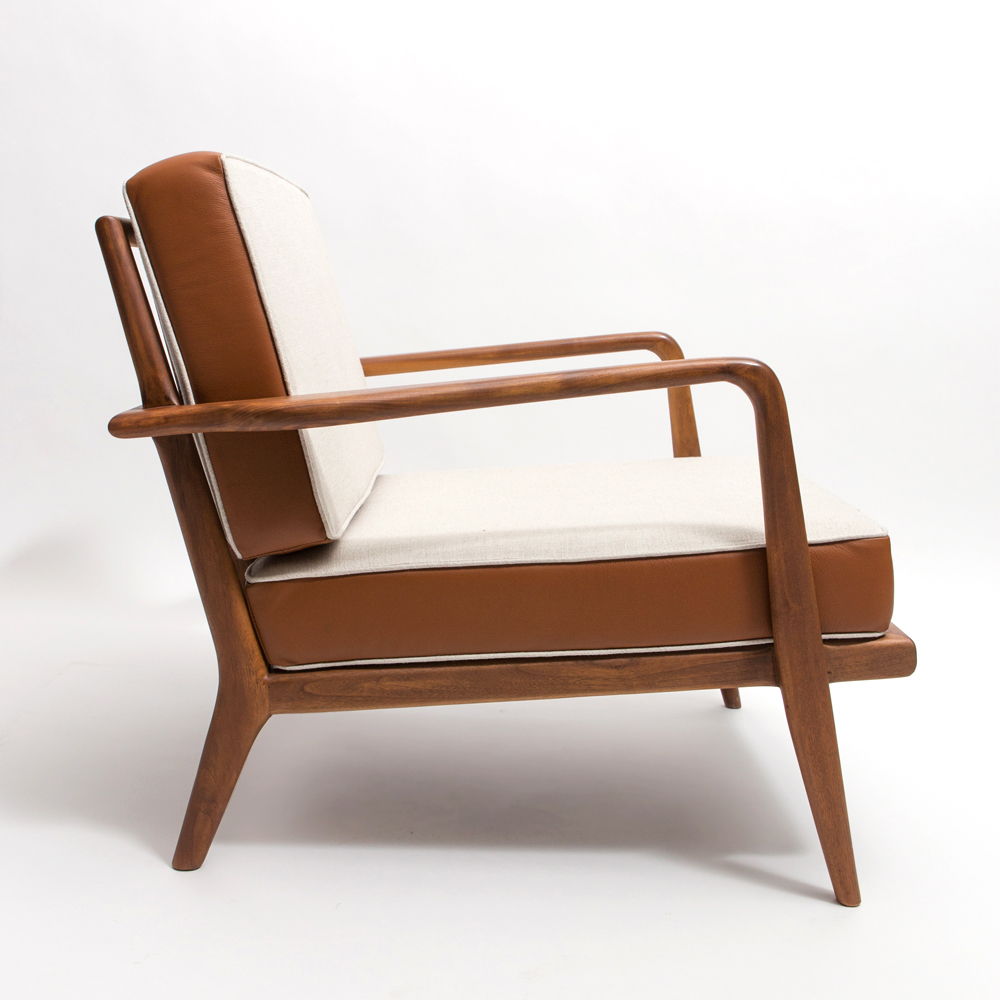 Rail Back Armchair