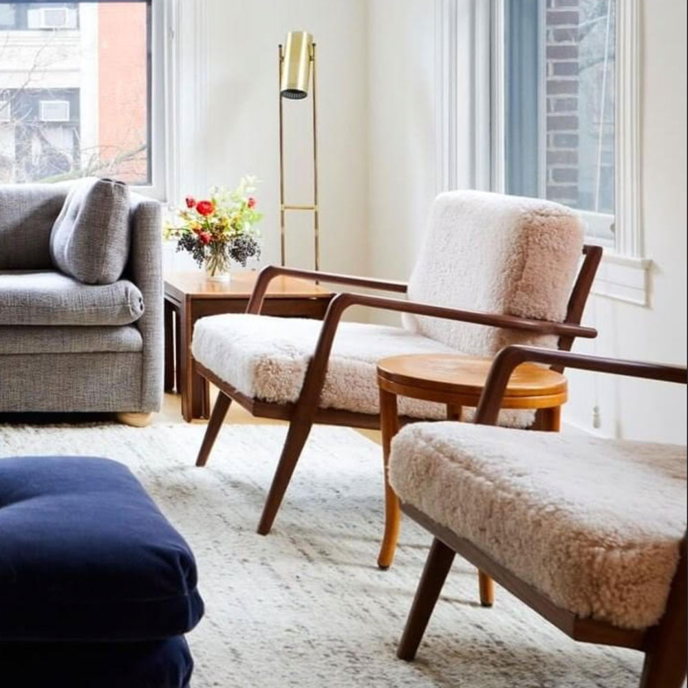 Rail Back Armchair