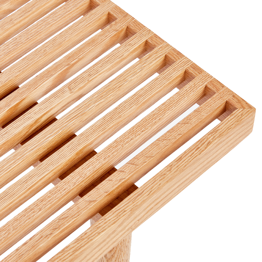 Slatted Bench