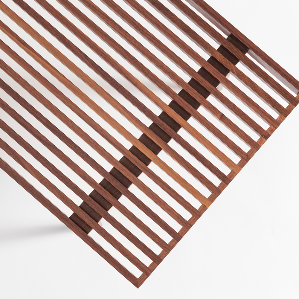 Slatted Bench