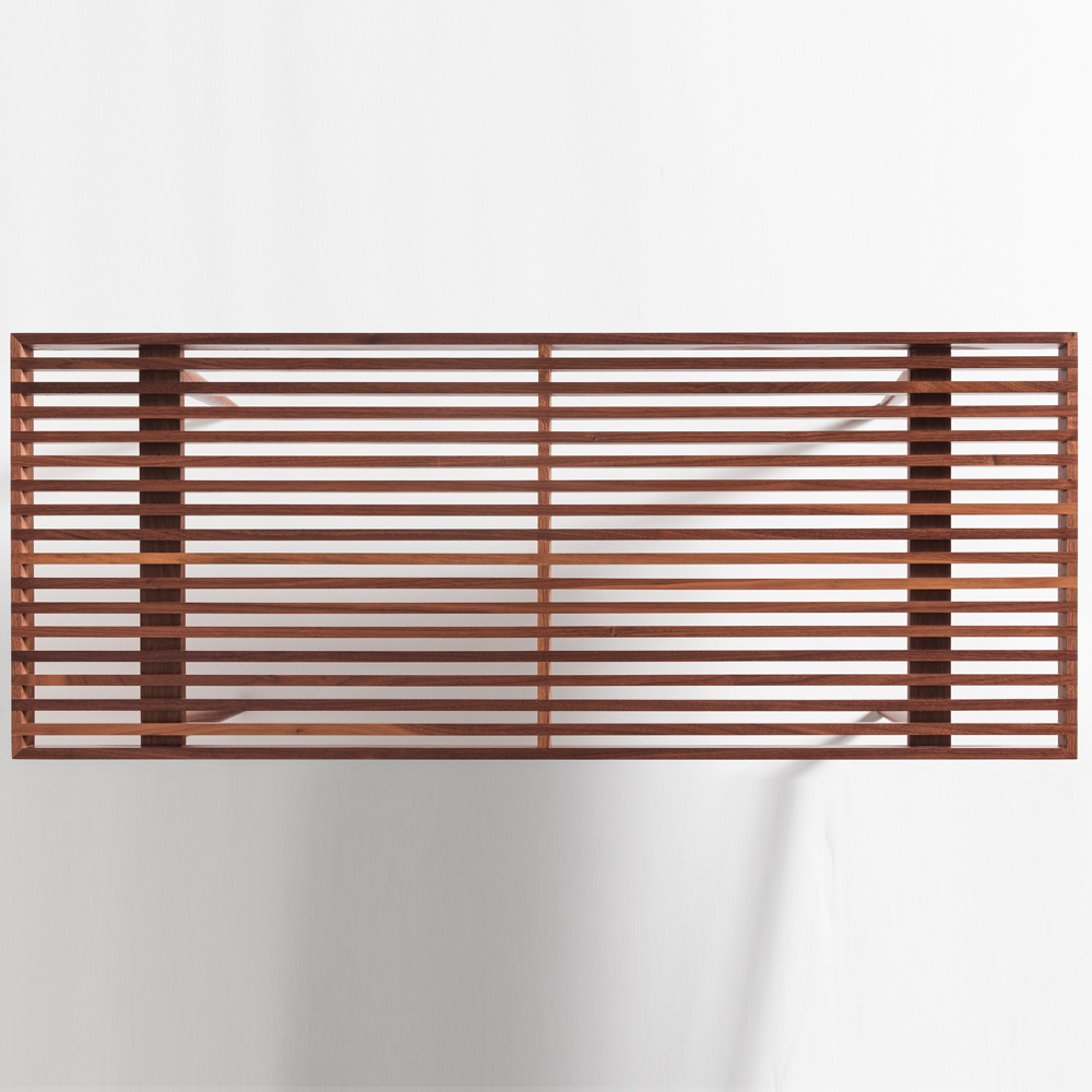 Slatted Bench