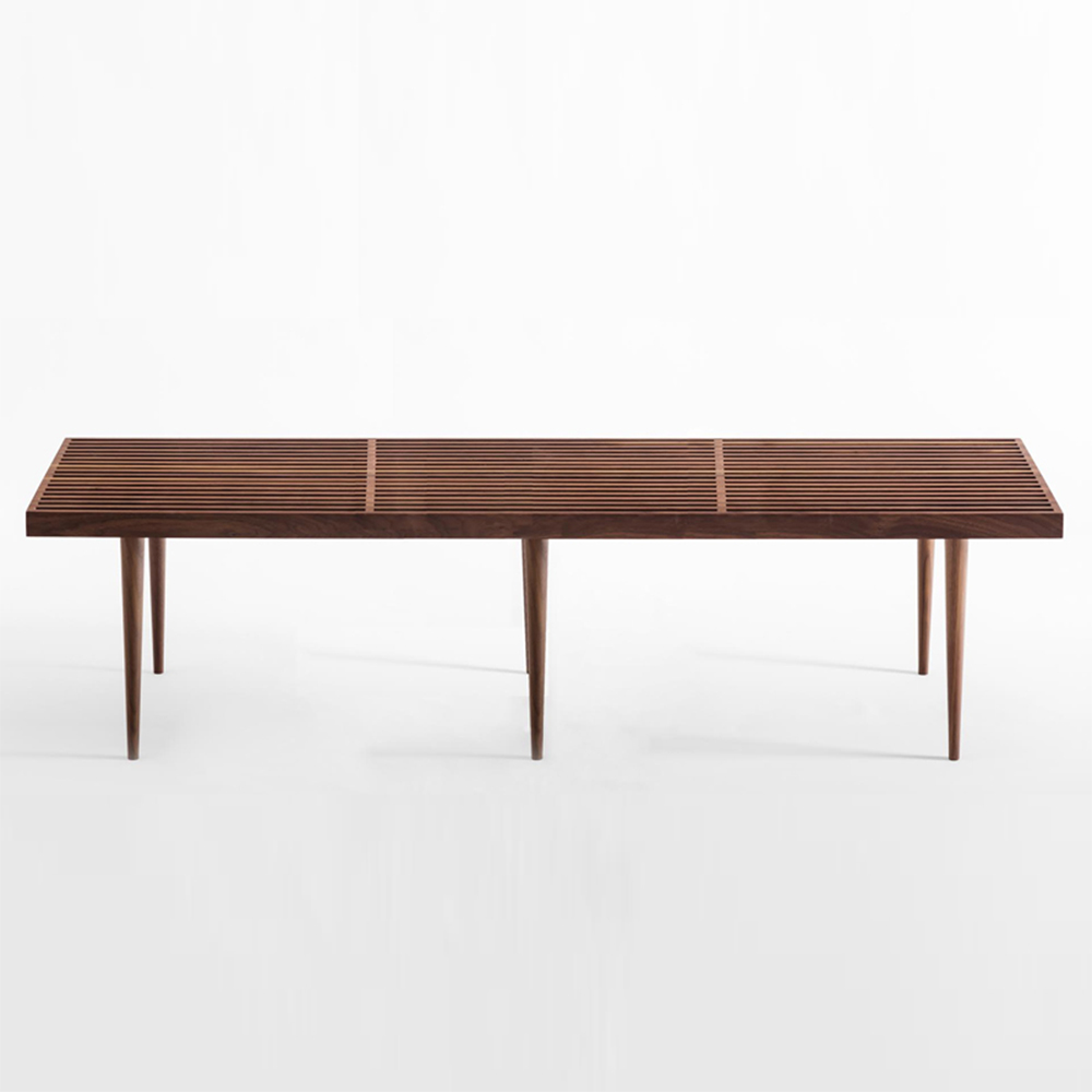 Slatted Bench