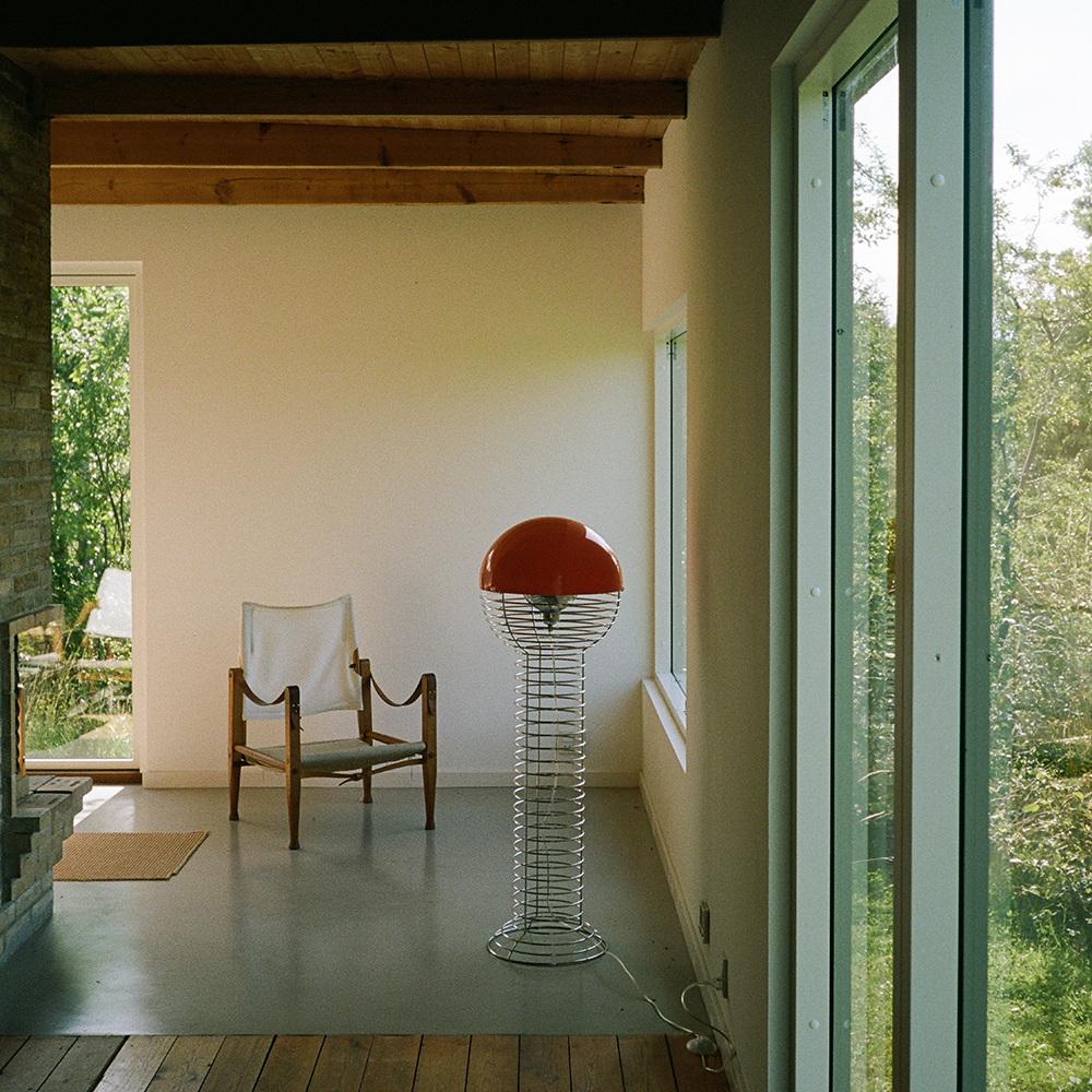 Wire Floor Lamp