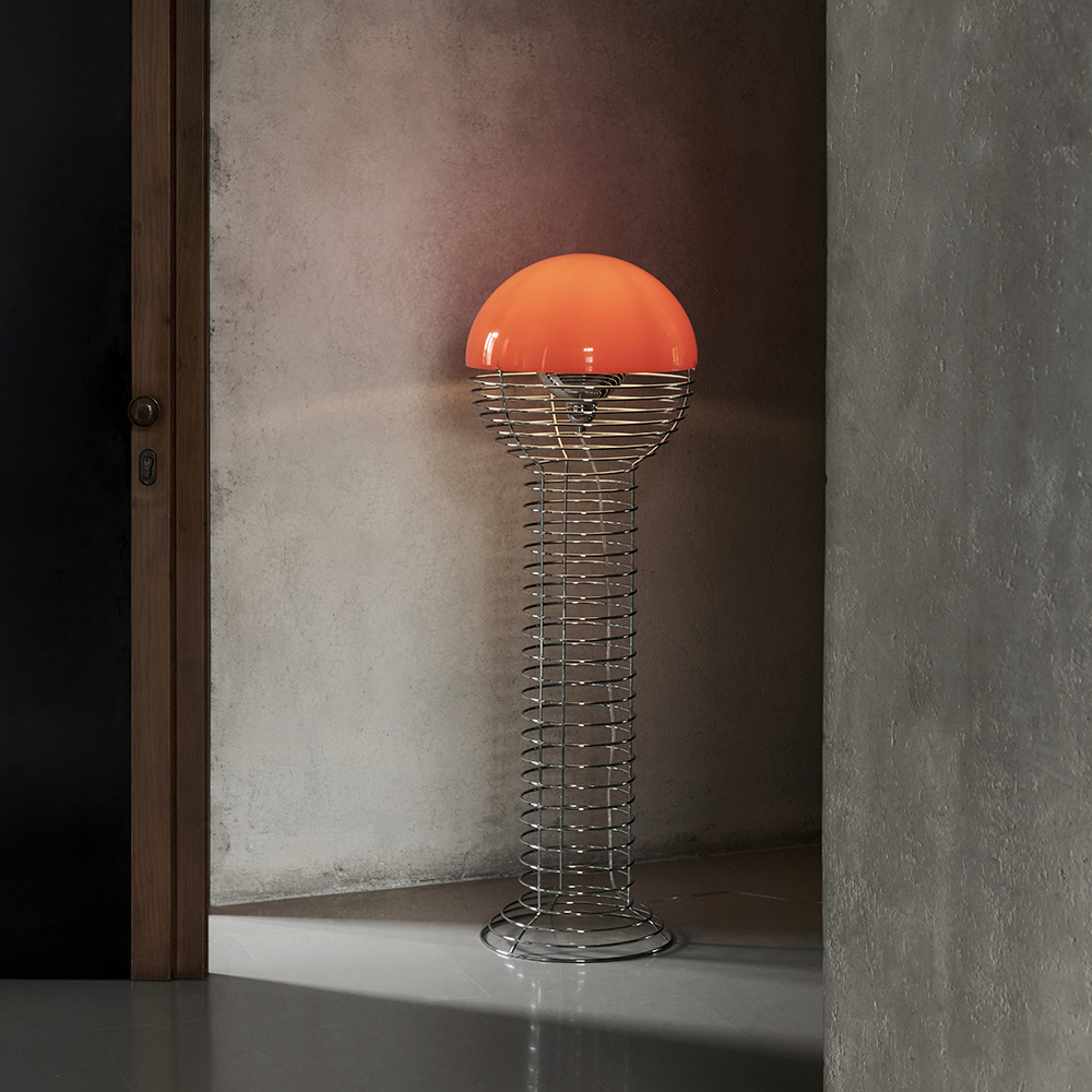 Wire Floor Lamp
