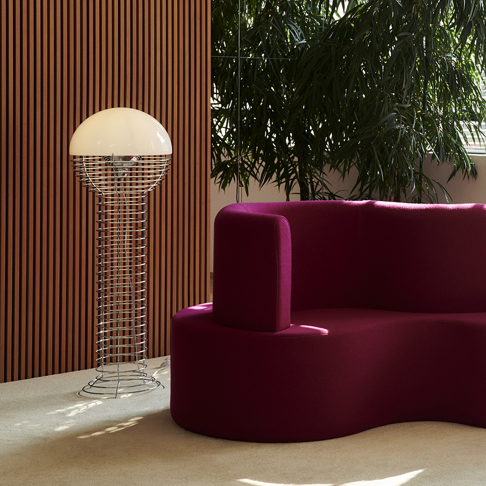 Wire Floor Lamp