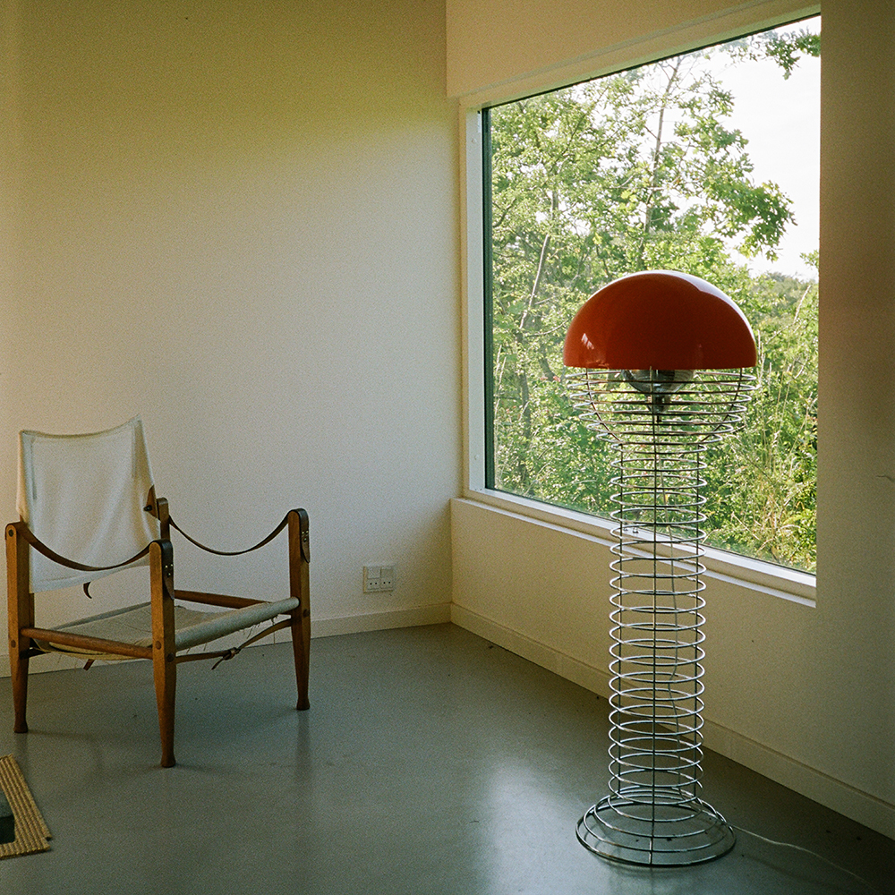 Wire Floor Lamp