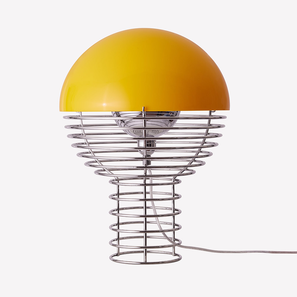Wire Table Lamp