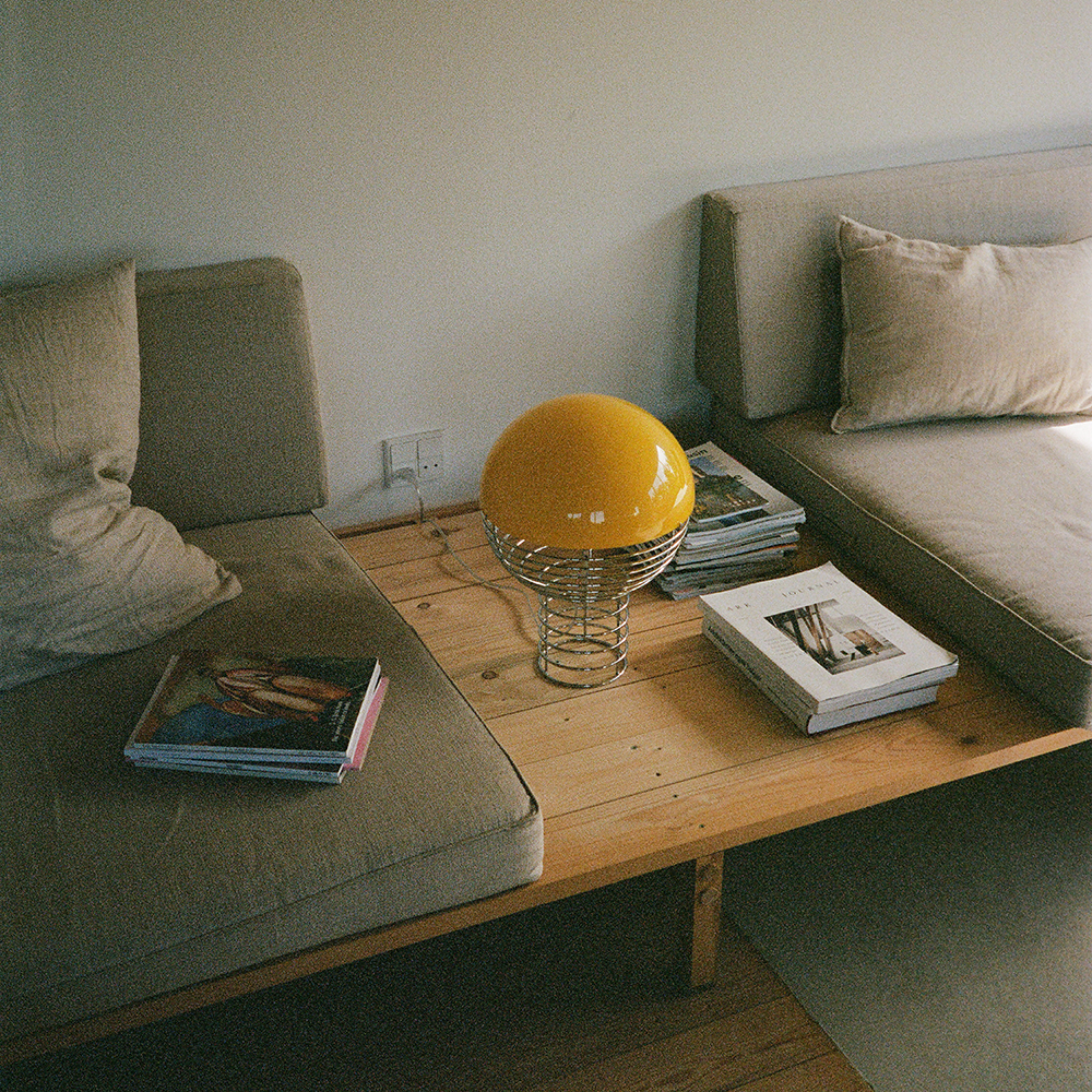 Wire Table Lamp