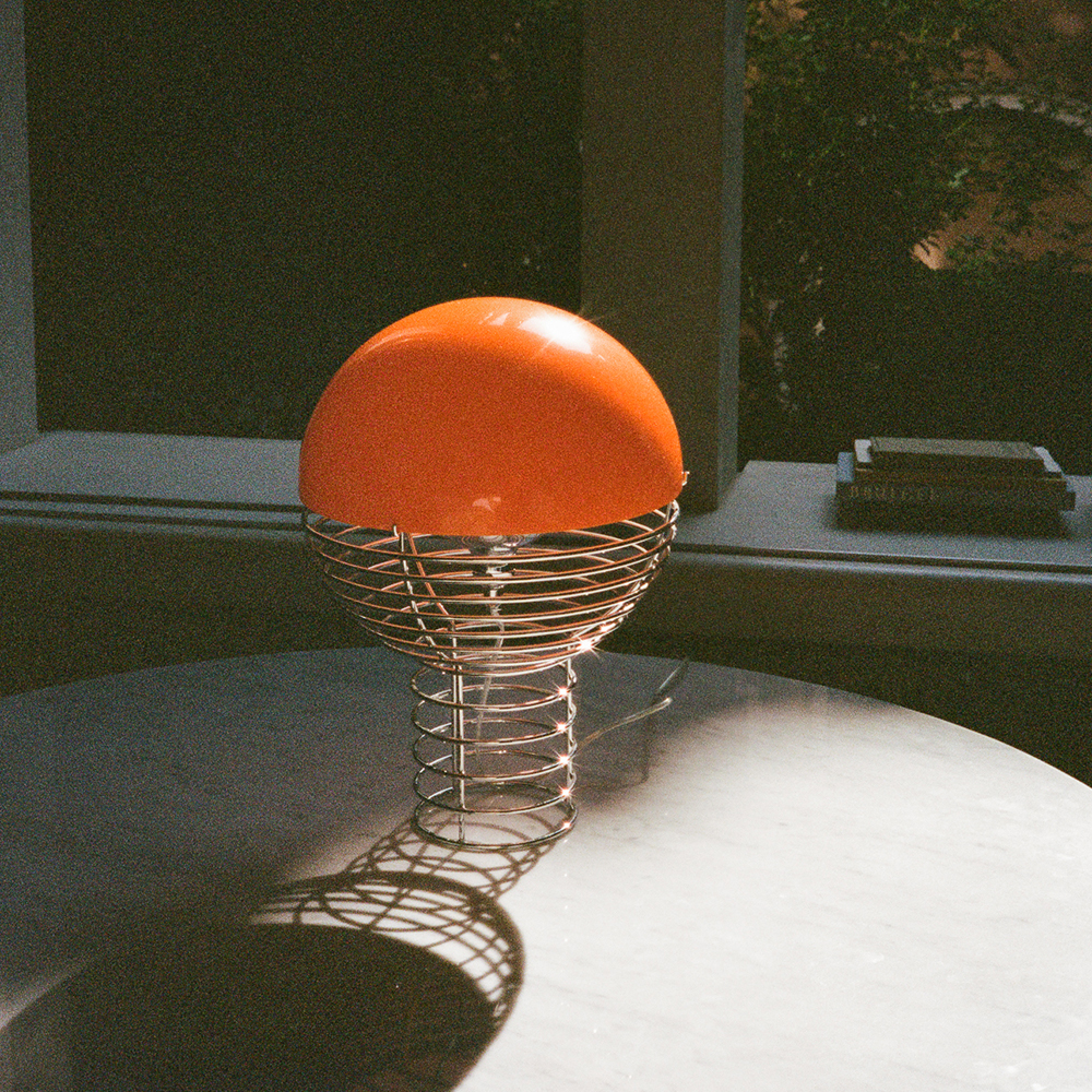 Wire Table Lamp