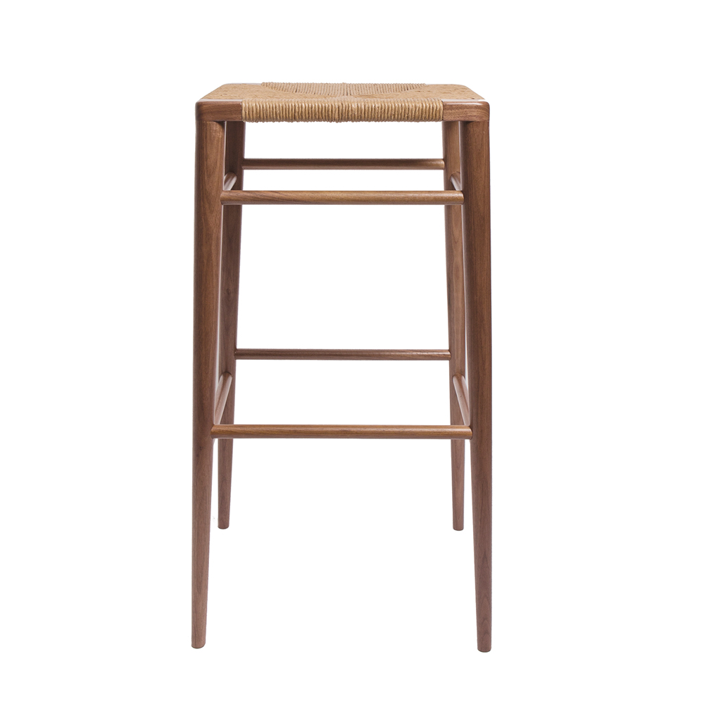 Woven Rush Stool