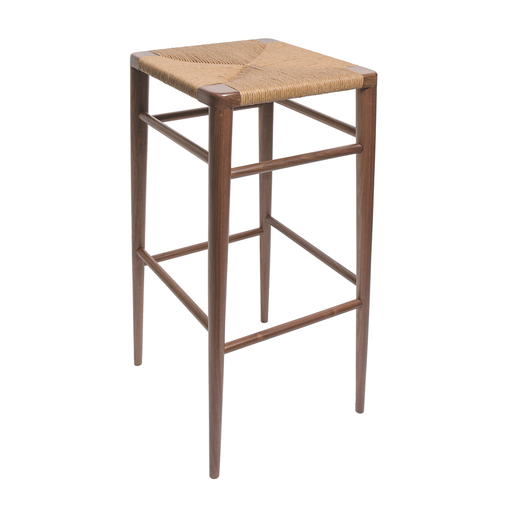 Woven Rush Stool