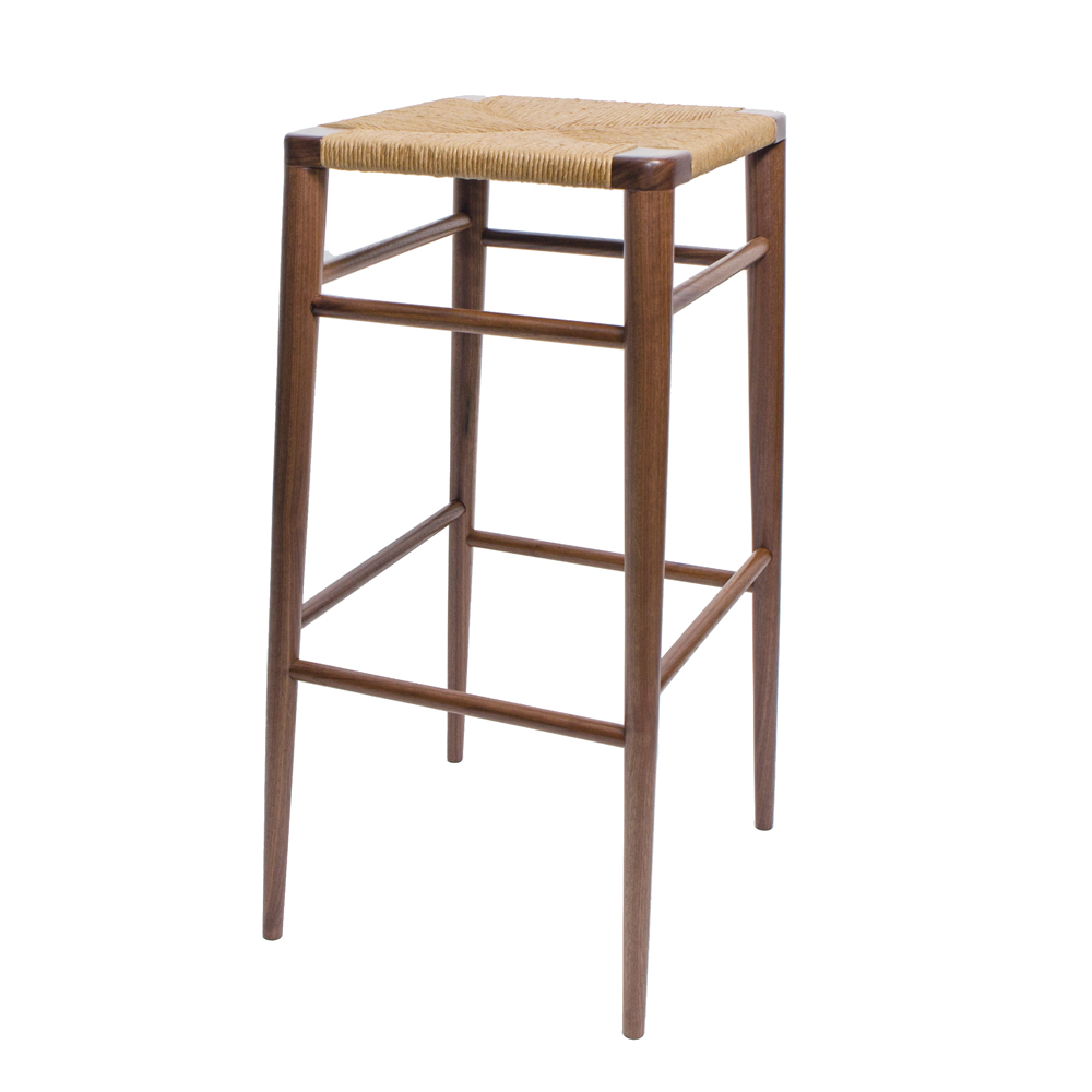 Woven Rush Stool
