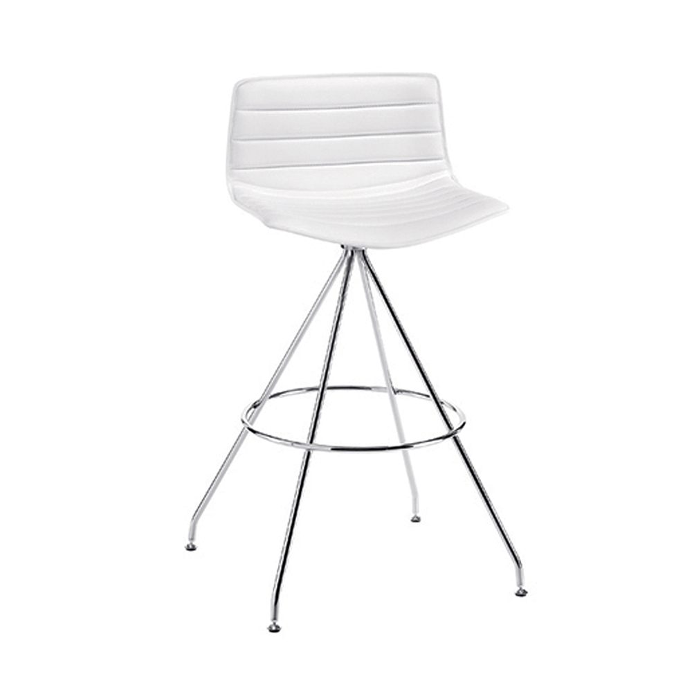 Catifa 46 Low Back Stool - Swivel Base