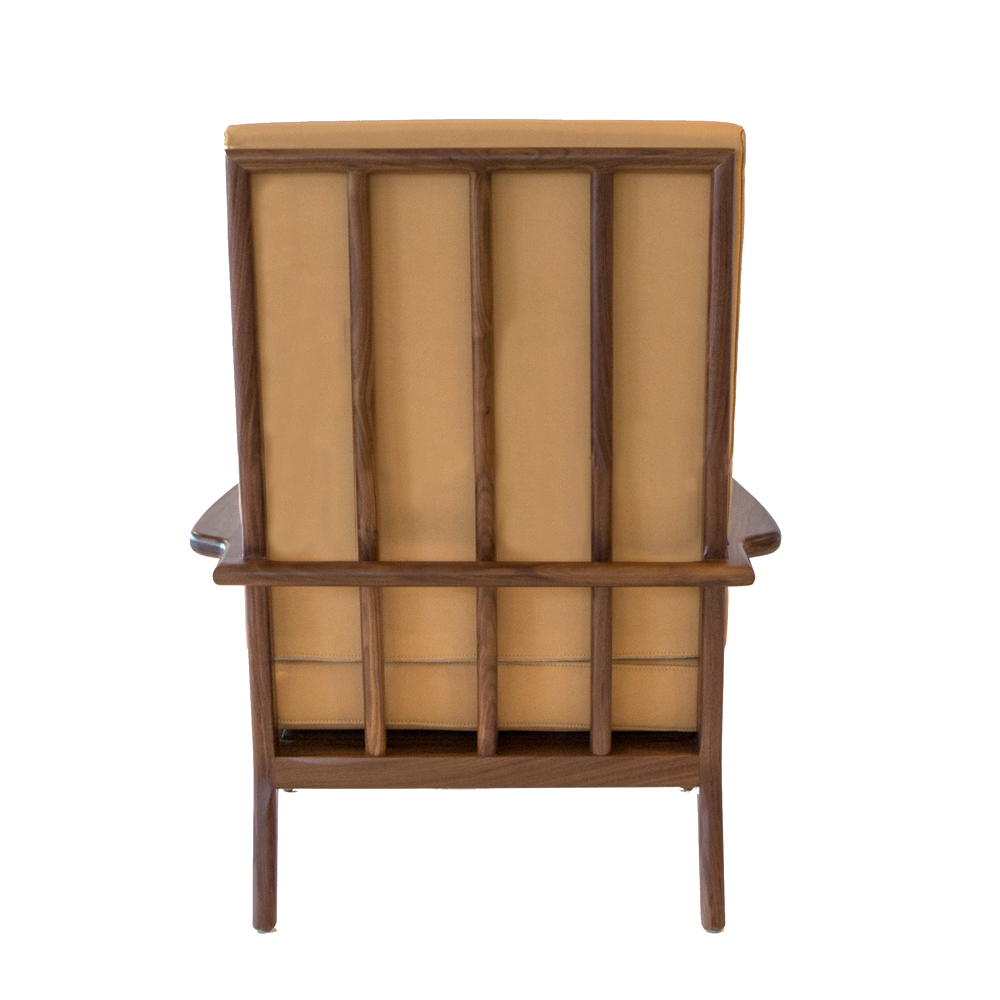 High-Back Rail Back Armchair