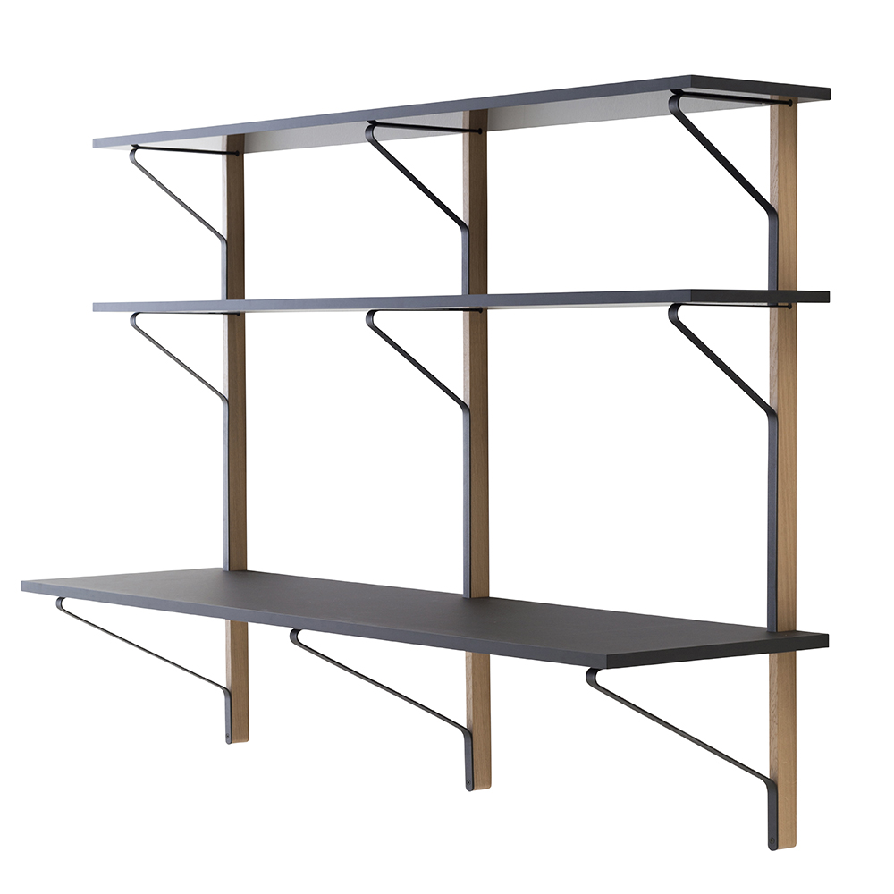 Kaari Wall Shelf with Desk