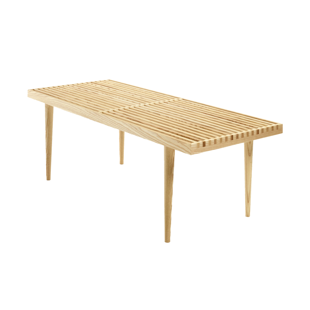 Slatted Bench