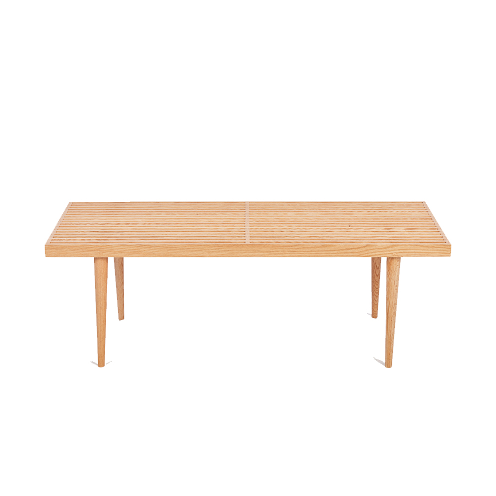 Slatted Bench