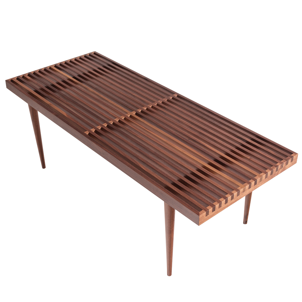 Slatted Bench