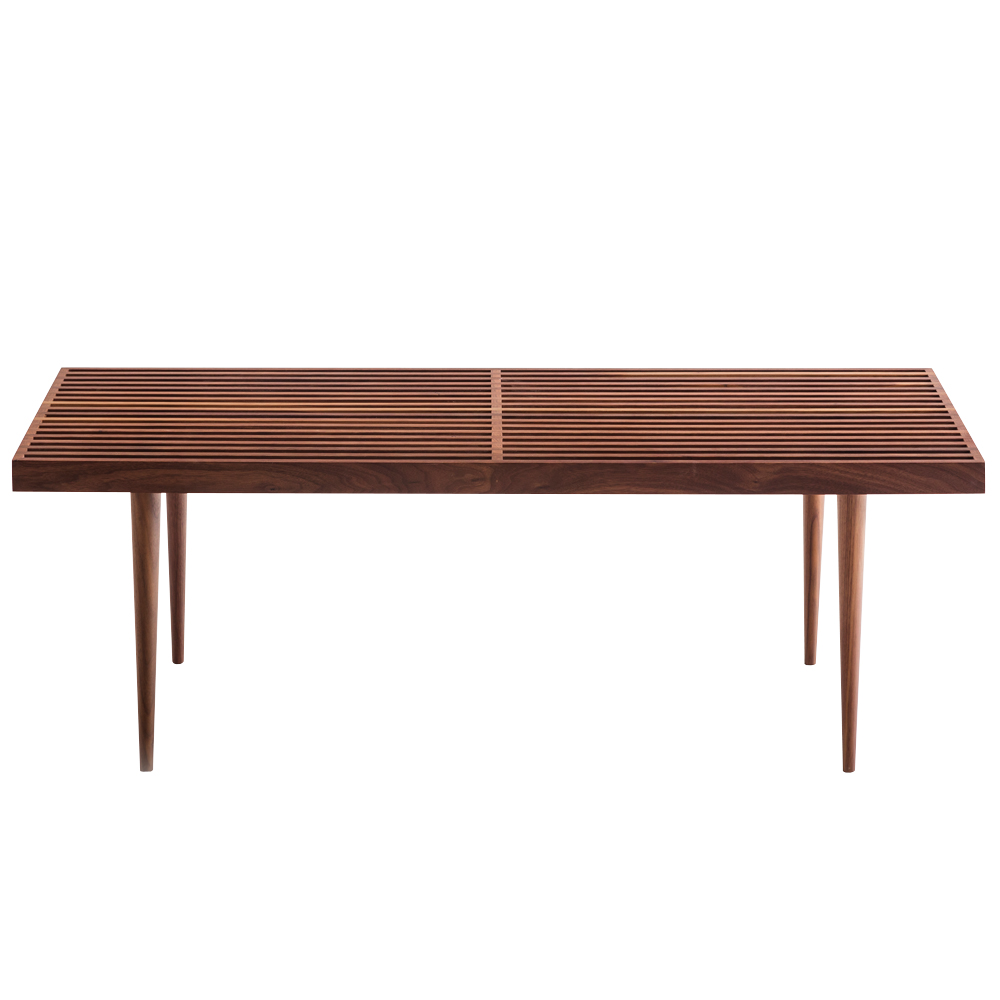 Slatted Bench