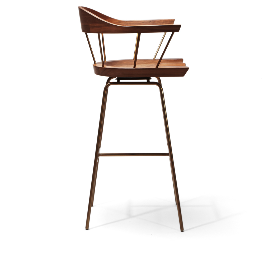 Spindle Bar Stool | Craig Bassam | BassamFellows | SUITE NY