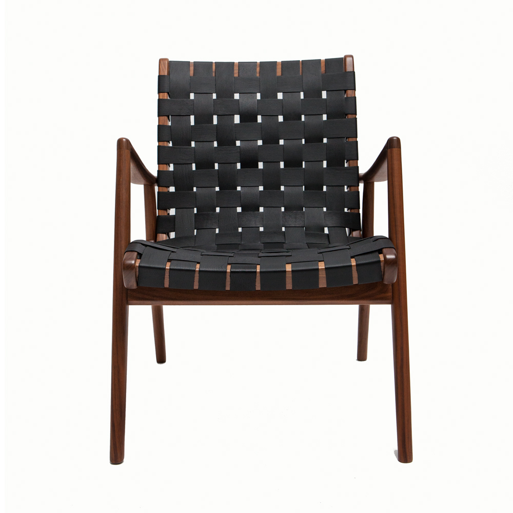 WLC 22 Woven Leather Armchair