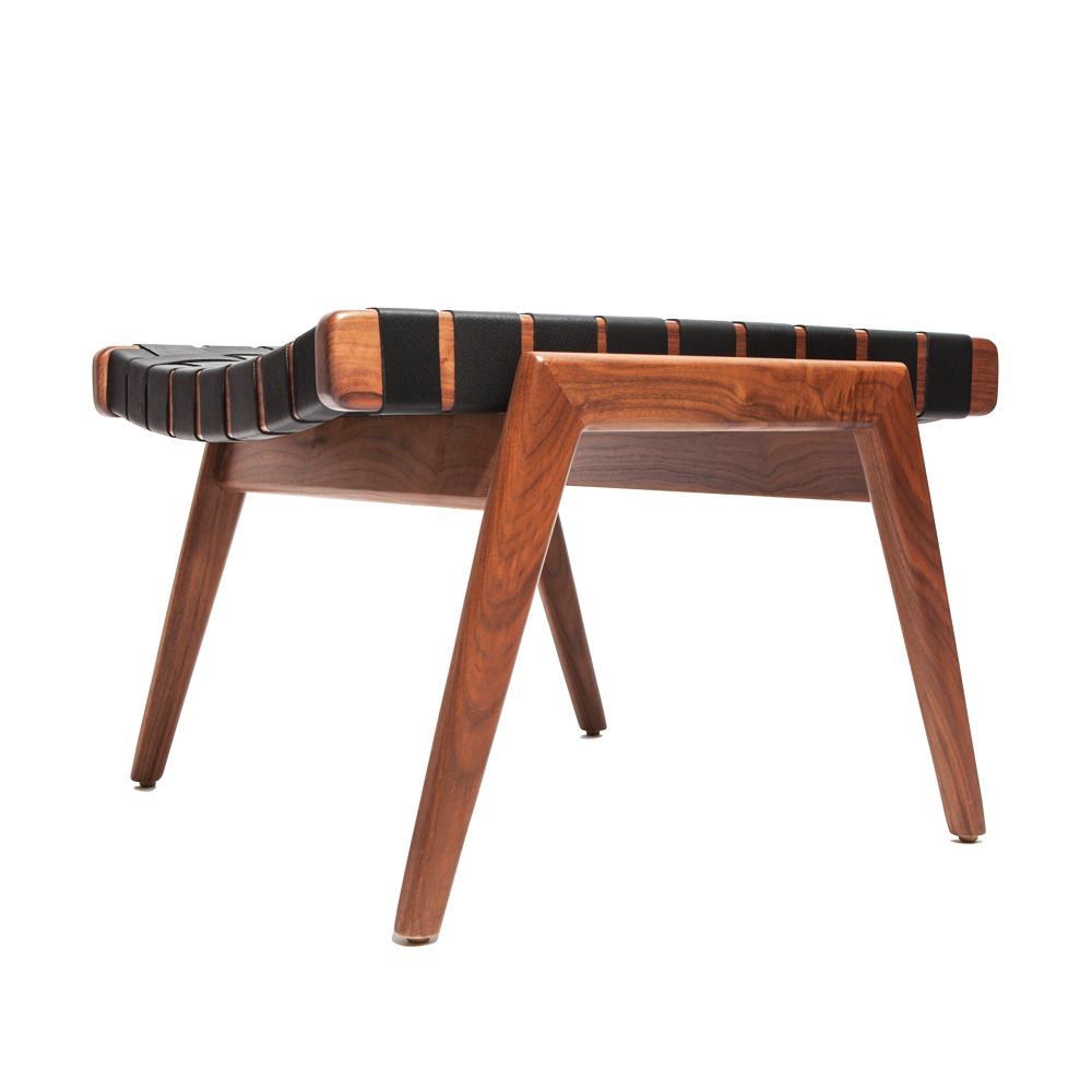 WLC 22 Woven Leather Armchair