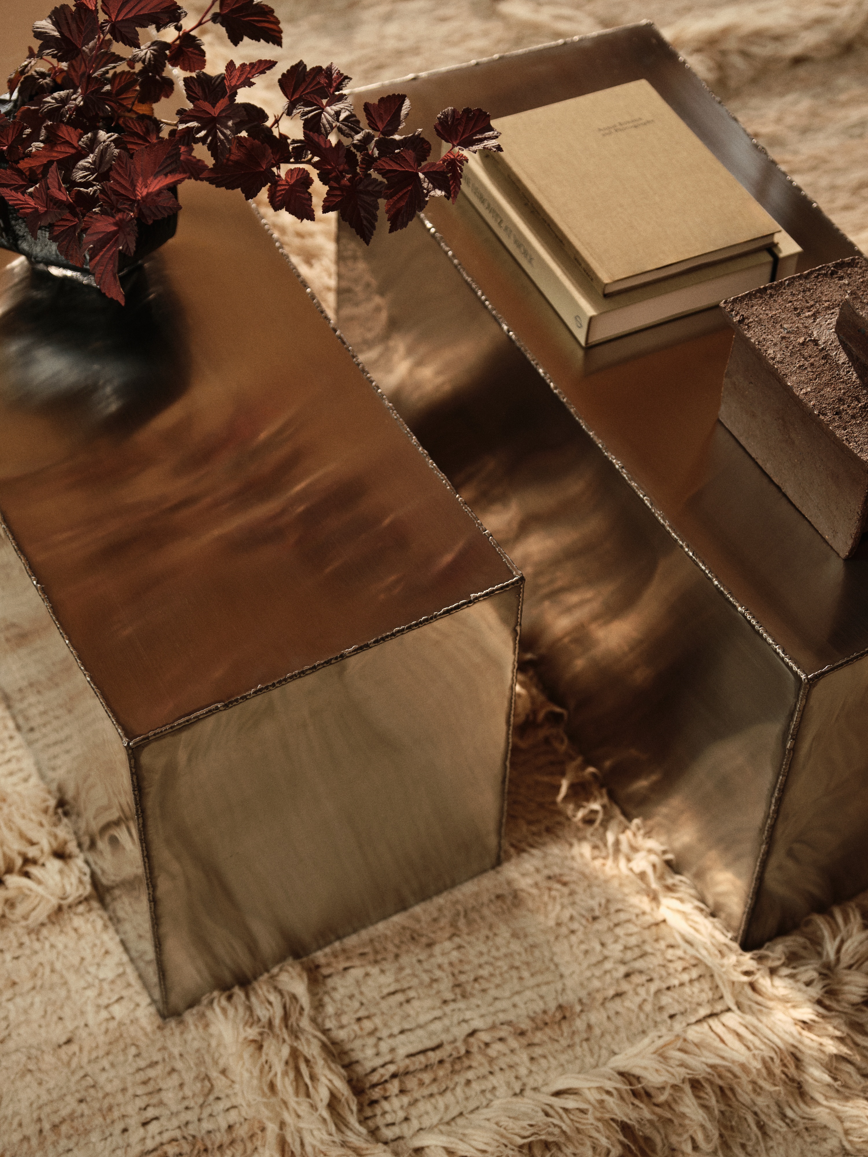 FermLiving_AW26_FerraCoffeeTables_StainlessSteel_1104274145_NorteGridRug_160x235_Natural_1104274324